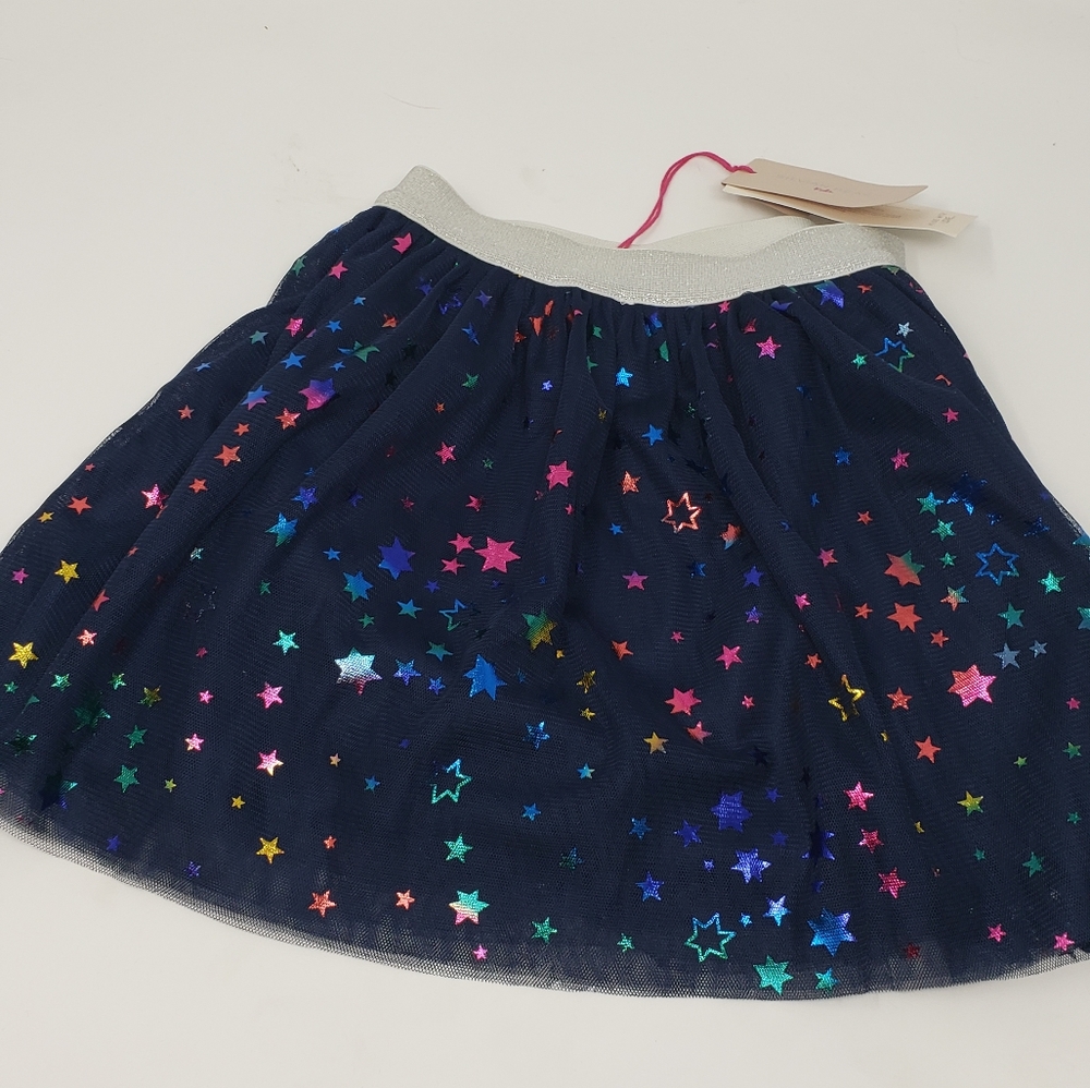 Silvian Heach Blue Star Printed Girls skirt